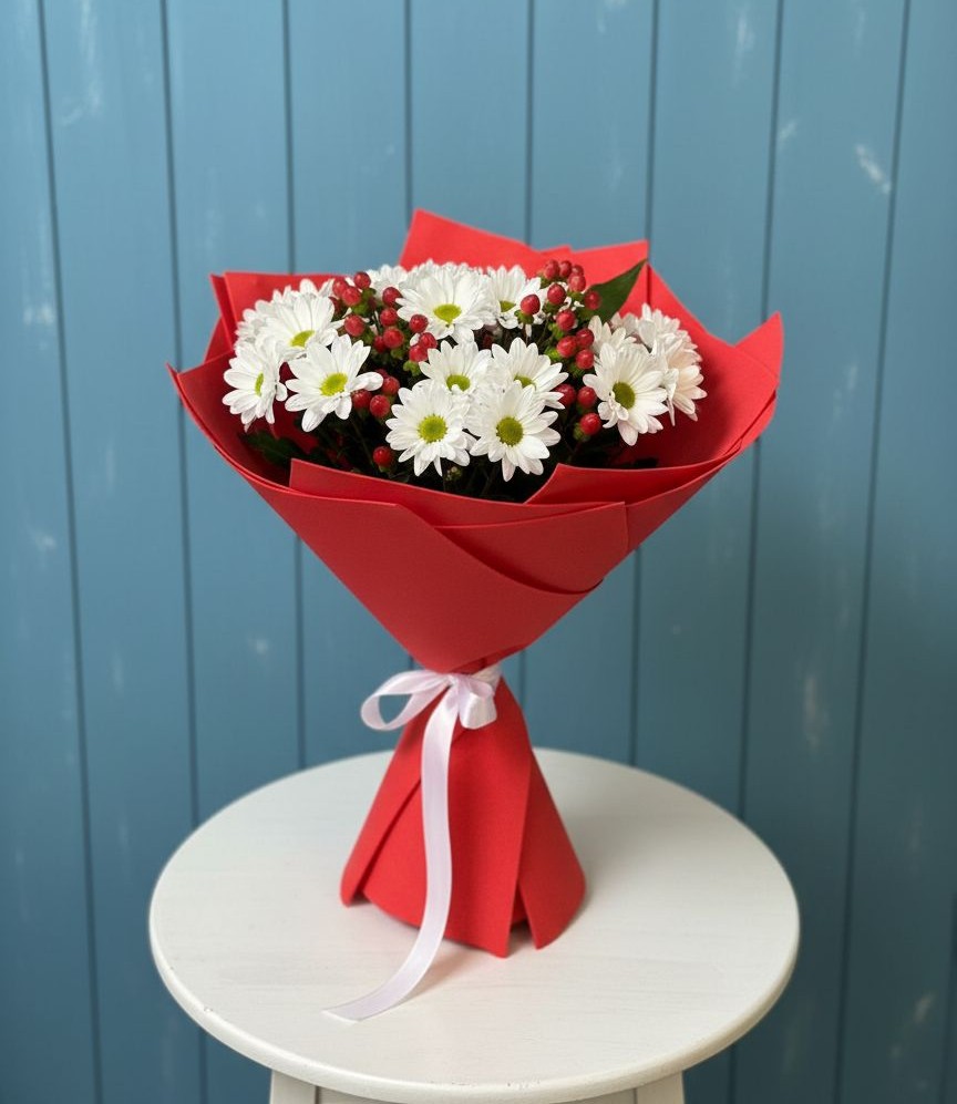 Букет цветов из: Хризантемы в Рагулях