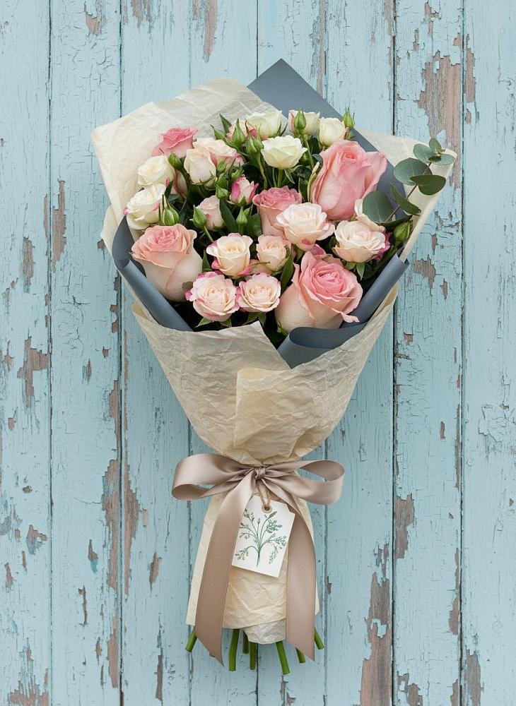 Букет цветов из: Розы в Рагулях