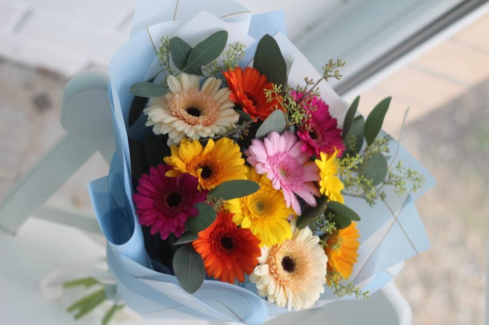 Букет цветов из: Герберы в Рагулях