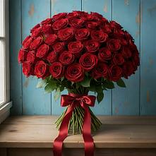 Букет Красные розы Блэк Меджик в Рагулях