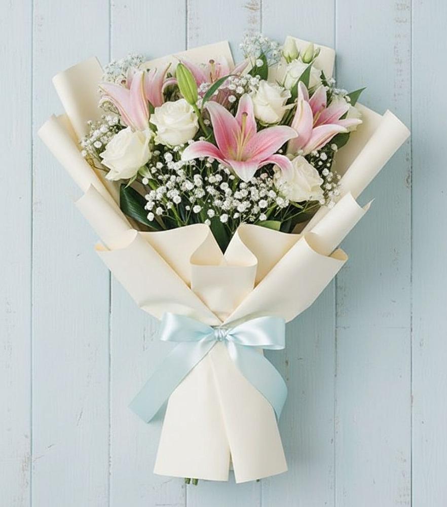 Букет цветов из: Лилии в Рагулях