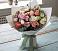 Букет цветов из: Розы, Лизиантусы и Гвоздики в Рагулях