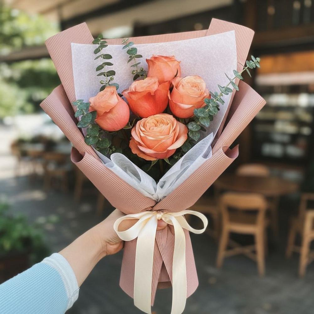 Букет цветов из: Розы в Рагулях