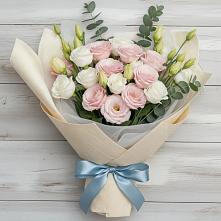 Букет цветов из:  Лизиантусы в Рагулях