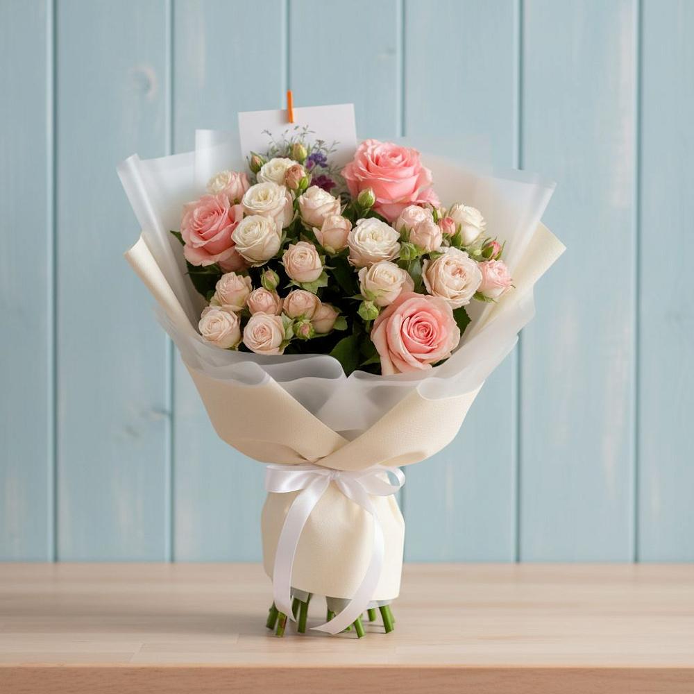 Букет цветов из: Розы в Рагулях