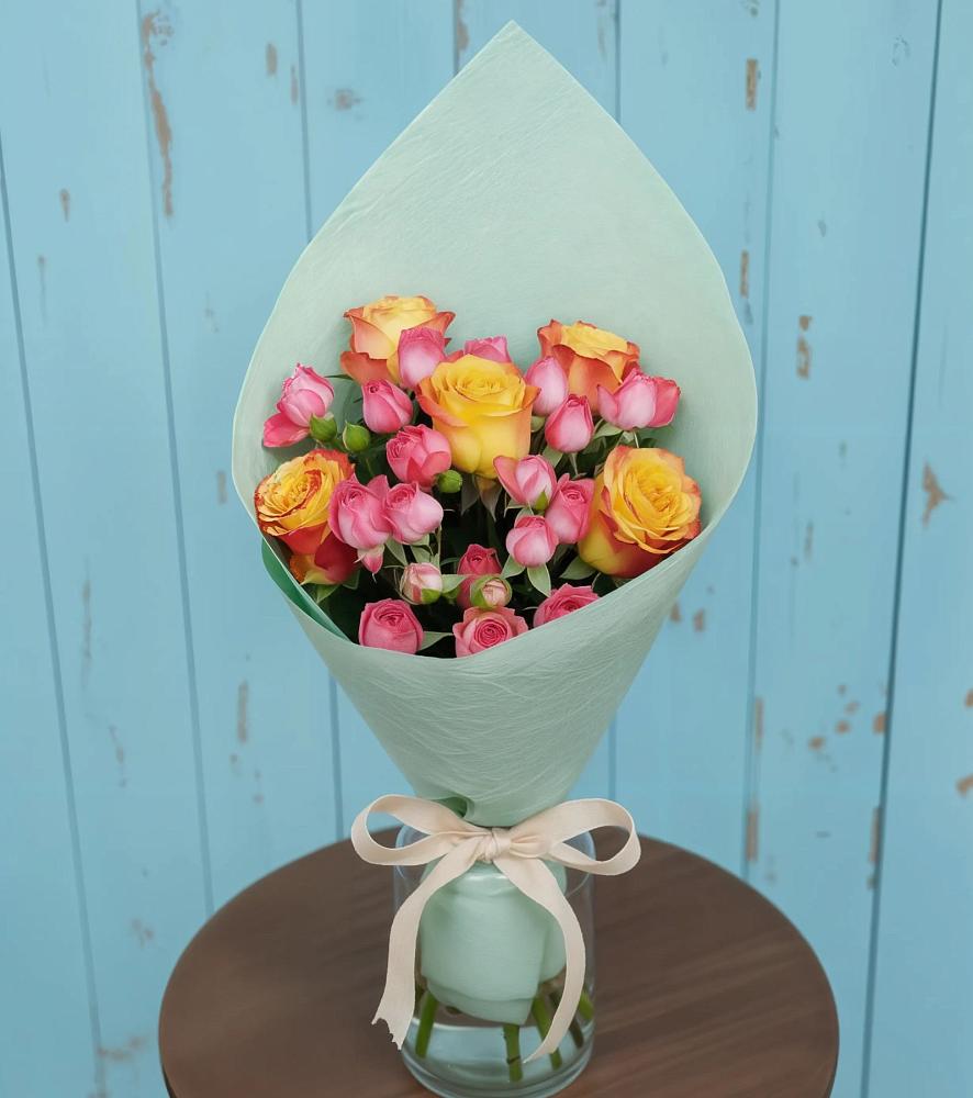 Букет цветов из: Розы в Рагулях