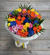 Букет цветов из:  Розы и Хризантемы в Рагулях