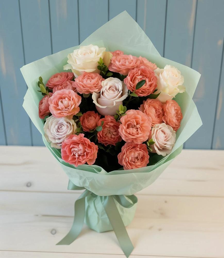 Букет цветов из: Розы в Рагулях