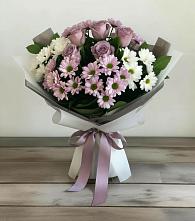 Букет цветов из:  Хризантемы и Розы #REPLACE_PRED# Рагулях