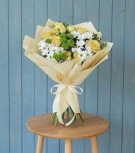 Букет цветов из:  Хризантемы и Розы #REPLACE_PRED# Рагулях