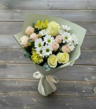 Букет цветов из:  Альстромерии, Розы и Хризантемы #REPLACE_PRED# Рагулях