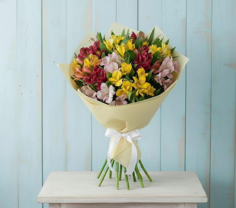 Букет цветов из: Альстромерии в Рагулях