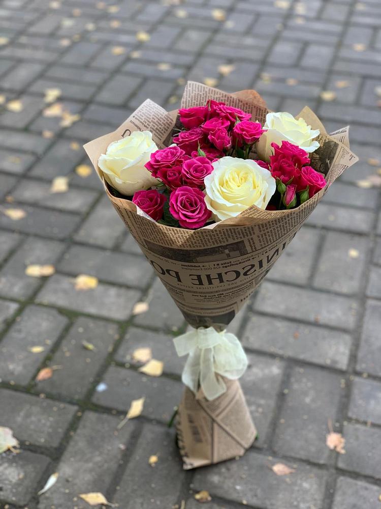 Букет цветов из: Розы в Рагулях